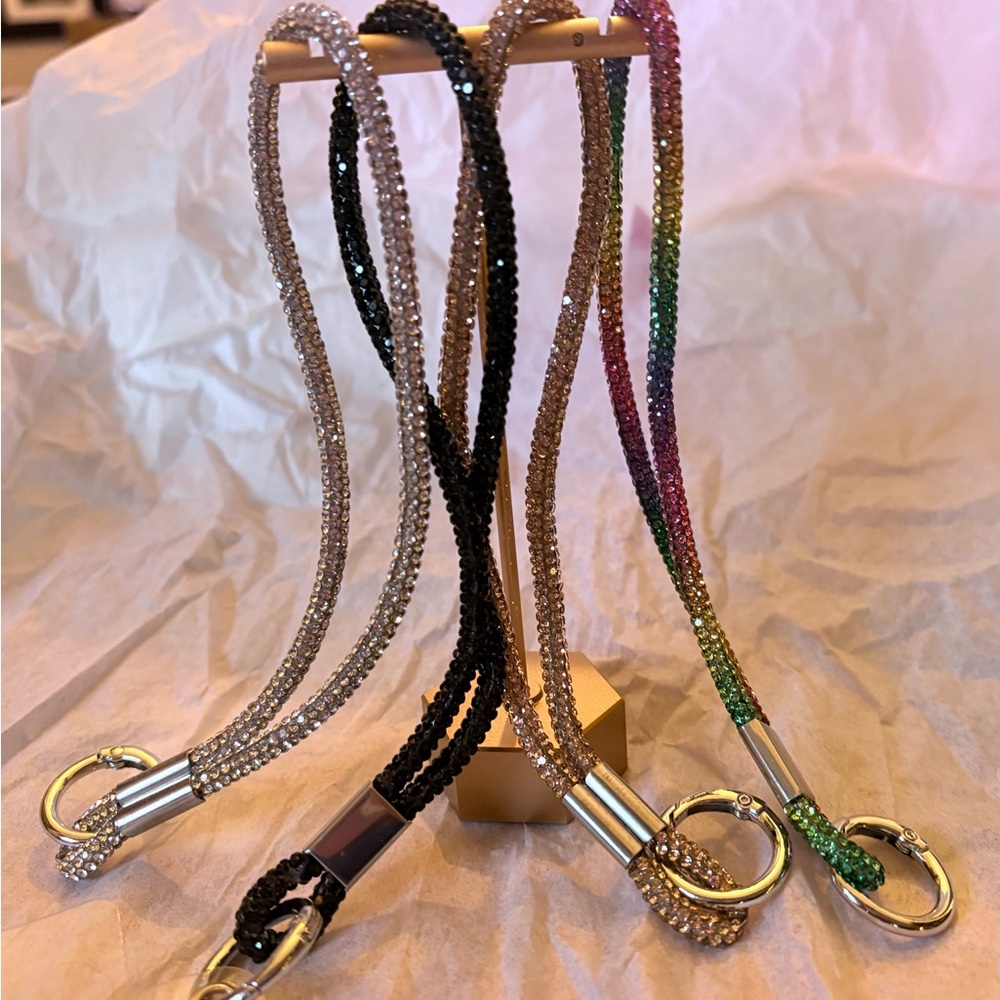 Multicolor Beaded Keychain Lanyards